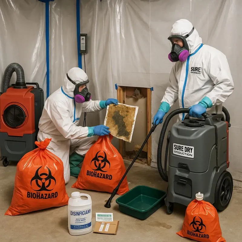 Contaminated Water Handling Protocols process in Coppell, TX