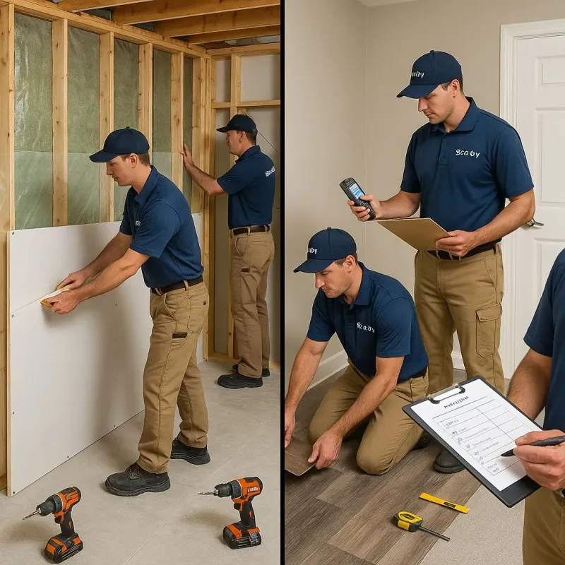 Repairs and Reconstruction process in Coppell, TX